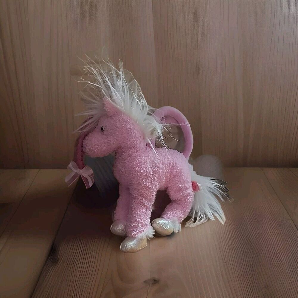 Ty Beanie Pinkys Collection Pink Pony Purse Plush